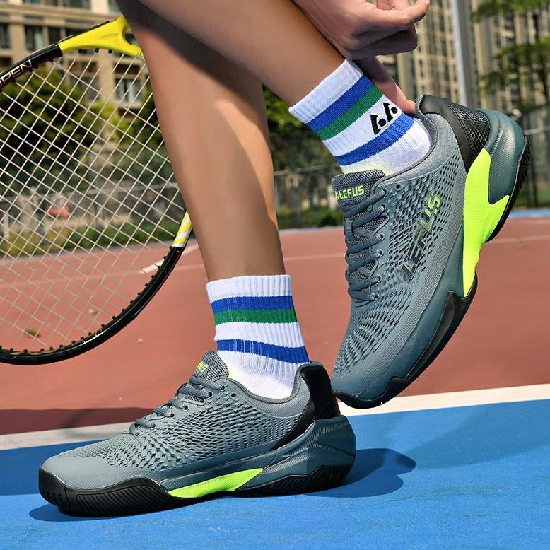 New Lefus Sepatu Badminton Pria Dan Wanita Umum Sepatu Bulutangkis Sepatu Olahraga Badminton Origina