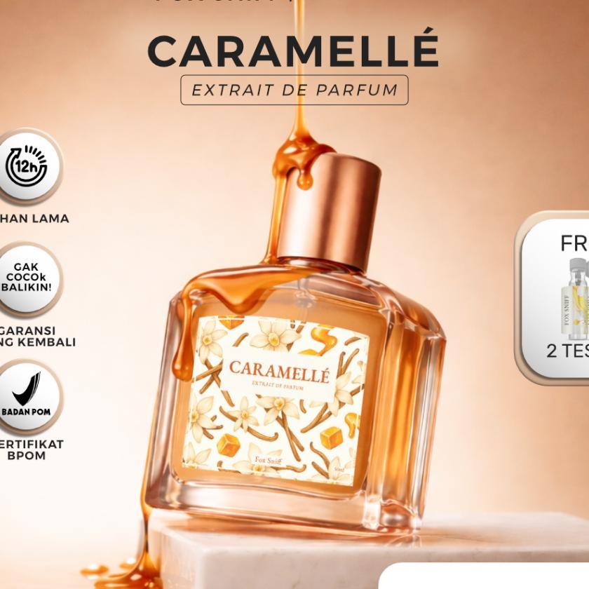 Fox Sniff Caramell Parfum Unisex Aroma Sweet Gourmand Extrait De Perfume