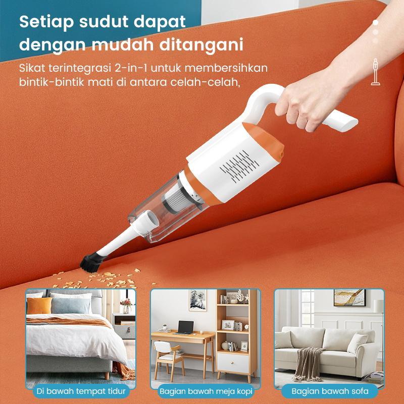 Weyon Vacum Cleaner 3 In 1 Cordless Vacuum Cleaner Penyedot Debu Portable Home Vakum Cleaner Penyedo