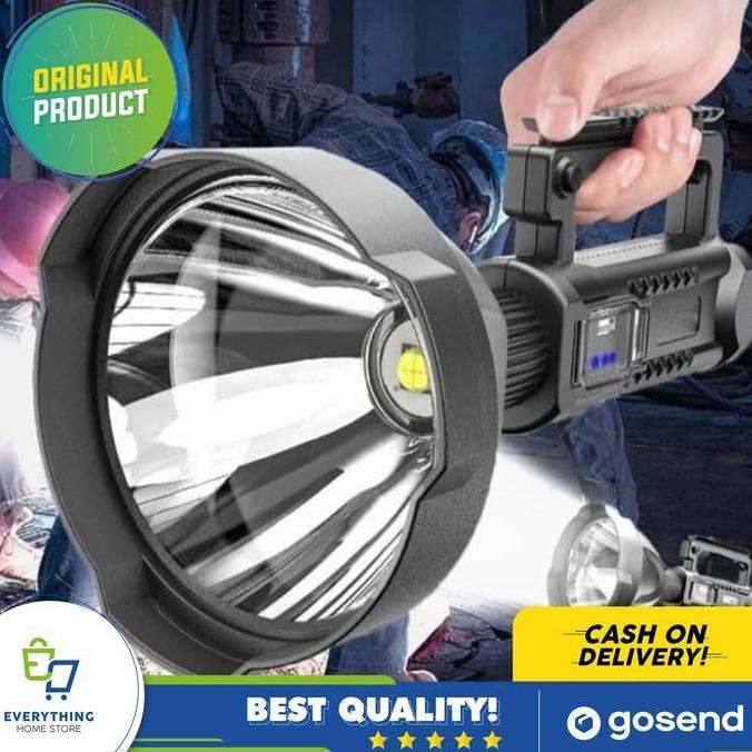 CEFRUCHE Senter Super Terang | Charger HP | Anti Air ORIGINAL EHS