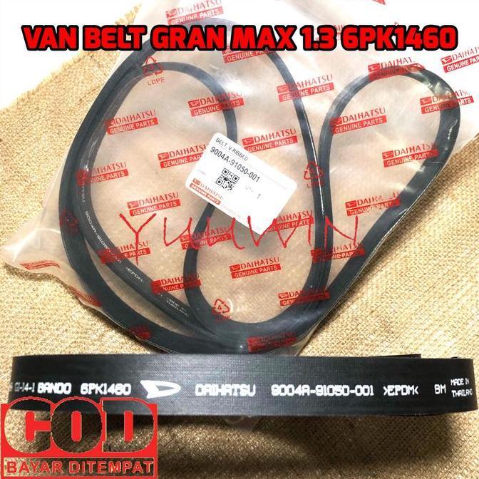 VAN BELT GRAN MAX 1.3 - TALI KIPAS GRAN GRAND MAX - FAN BELT 6PK1460 TERBARU