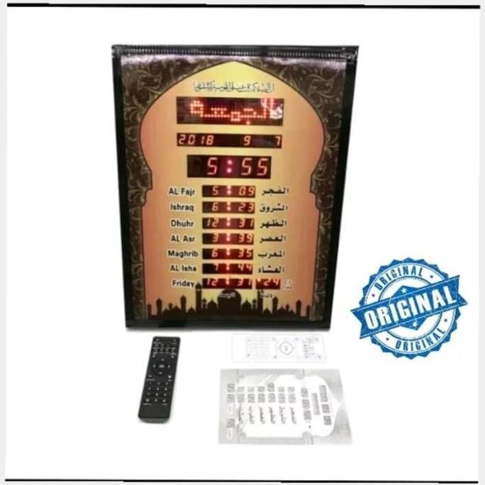 Jam Digital Adzan Sangat Cocok untuk DiMasjid Mushola Jam Adzan Sholat -305