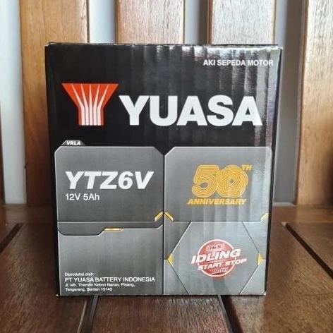 YUASA YTZ6V - ORIGINAL AKI SATRIA FU AKI KERING READY