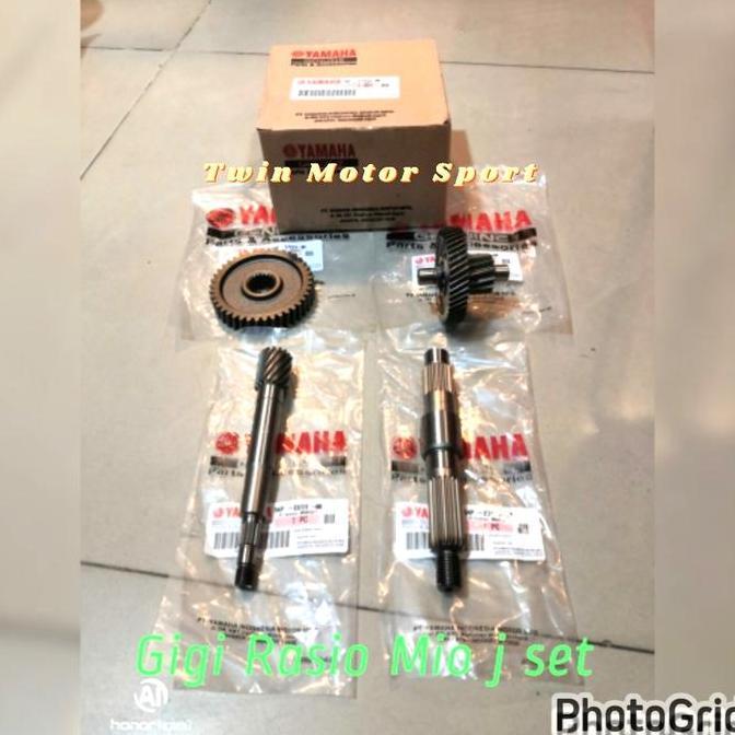 Gi rasio set as pully gardan gear box as roda belakang Mio j 54P