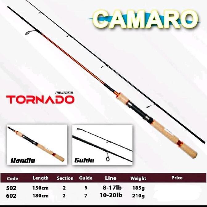 JORAN TORNADO CAMARO 180 JORAN SPINNING CARBON EVA KAYU PSJ27