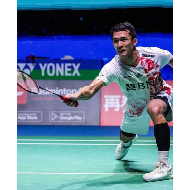 Jersey Badminton Jonathan Christie / Kaos Bulutangkis Indonesia Master / Baju Bulutangkis Indonesia 