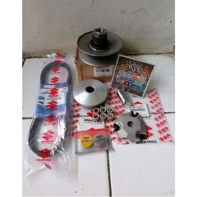 PAKET PULLY ONLY S125 SKYWAVE SKYDRIVE HAYATE Cvt Belt Motor