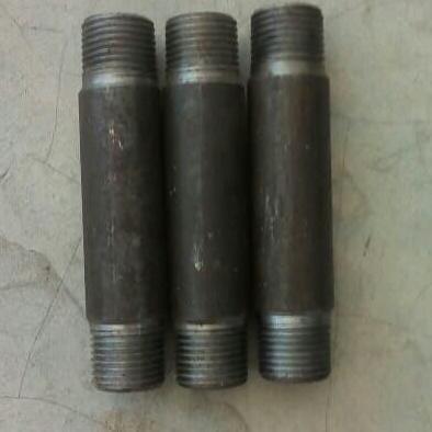 Pipa Nepel Besi Drat  3/4" x 20cm / Pipa Nepel Carbon Steel