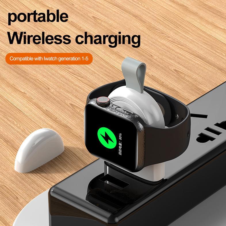NEW PRODUCT [ KHUSUS APPLE IWATCH ] EZTECH Wireless Charger MINI  Apple Watch Series 1 2 3 4 5 6 7 8