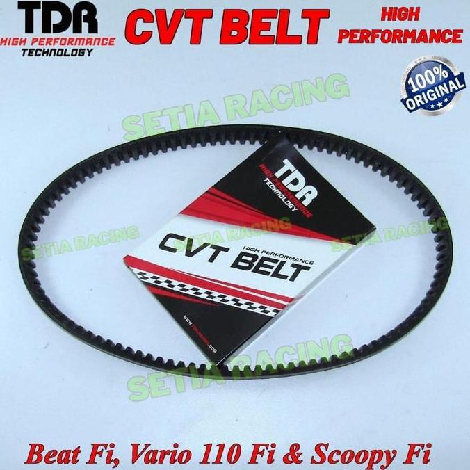 vanbelt panbel karet belt CVT TDR beat fi scoopy fi vario 110 fi led