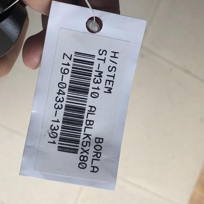 Stem 80Mm 7 Derajat Oversize Standar 28.6 Ke 25.4 Amoeba Borla St M310