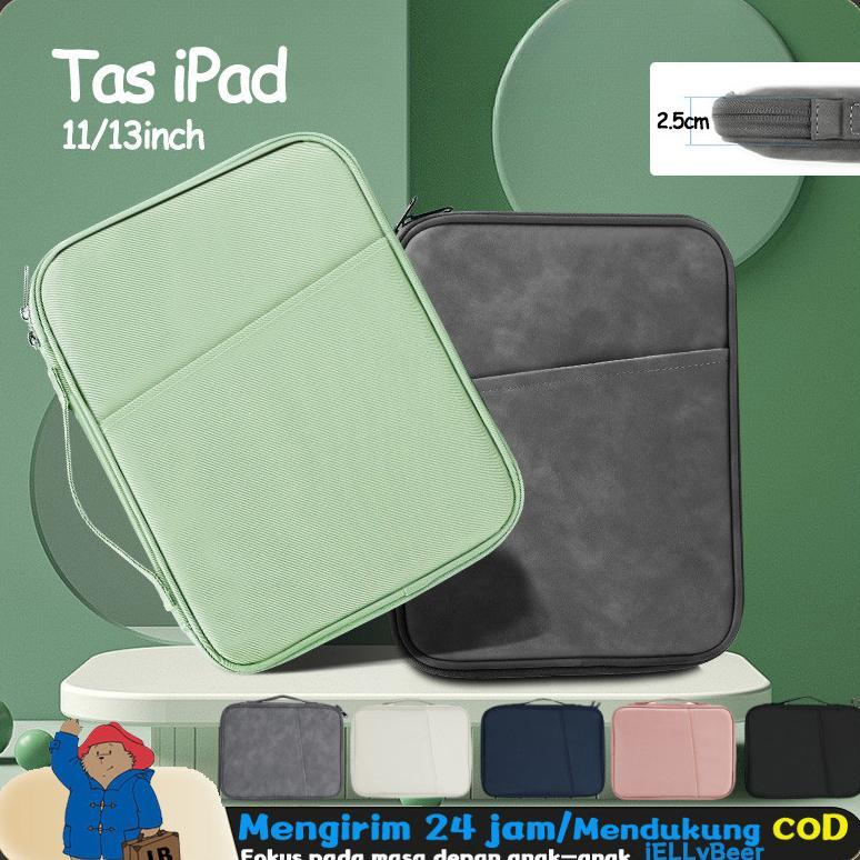 Garansi Tas Ipad/Tablet 11-13 Inch Waterproof Anti Gores | Sleeve Universal Bisnis Travel Pria Wanit
