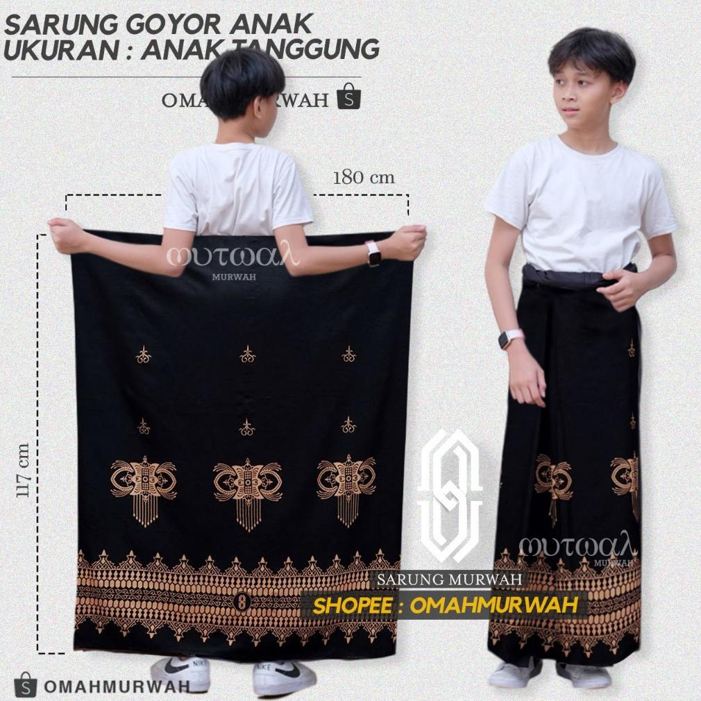 MURAH Sarung Batik Anak Laki Laki TK SD SMP / SARUNG BATIK ANAK / SARUNG ANAK LAKI-LAKI / SARUNG ANA