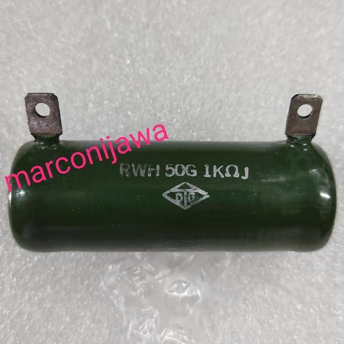 RESISTOR 1K OHM 50WAT HIJAU BAMBU JAPAN MJ27