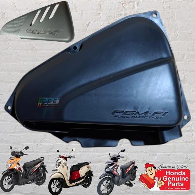 Honda Tutup Box Filter Udara Beat FI Lama Scoopy FI Lama Vario 110 FI Lama Stater Kasar K25 Aksesori
