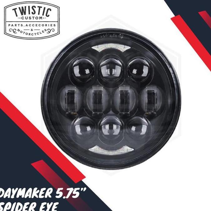 Daymaker 5.75" inch Spider Eye Lampu LED Motor W175