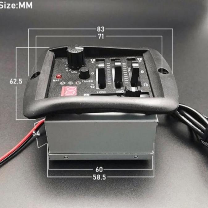 EQUALIZER GITAR YAMAHA4 BAND/PREAM GITAR [terbaik]