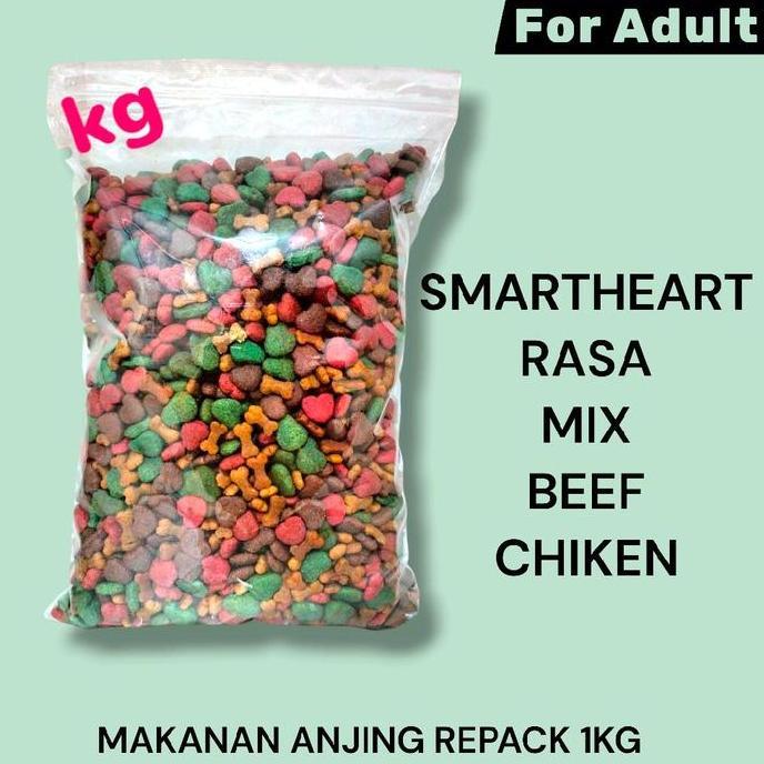 Newdog- Anjing Smart Heart Makanan Anjing Repack 1Kg