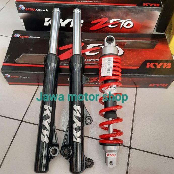 Paket shock depan belakang kyb zeto vario 125 vario 150 kyb zeto orinal