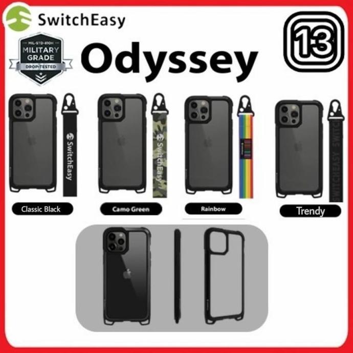 Case for iPhone 13 PRO MAX MINI Switcheasy ODYSSEY With Lanyard