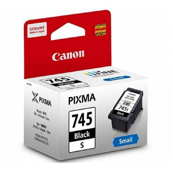 Stam- Tinta Canon Pg745S Pg 745S Pg 745 S Pg-745S Small Black Ink