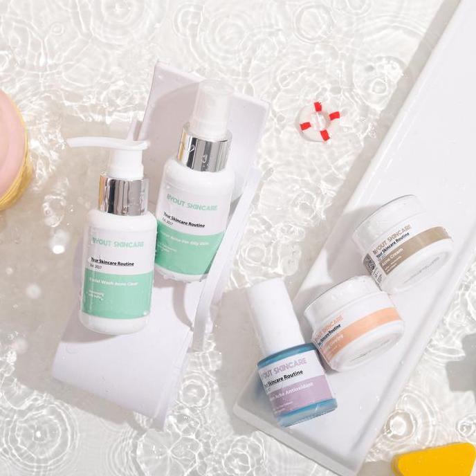 Care- Paket Acne Clear Cream Jah Jerat Ringan Meradang Bopeng Bpom