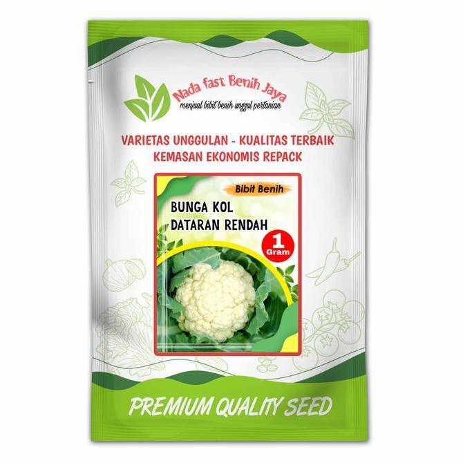 1 Gram Benih Bunga Kol Super Dataran Rendah - Bibit Kol
