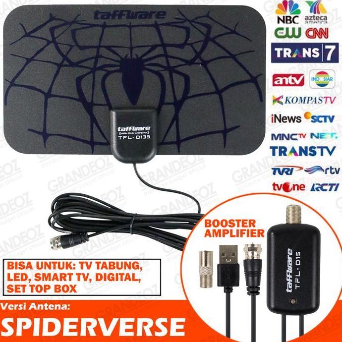 Antena TV Digital Booster SMART Sinyal Jernih STB Set Top Box Tabung