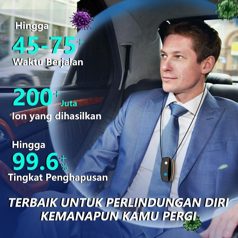 NEW DEALS JAMAY AIR PURIFIER PERSONAL IONIZER PORTABLE PURIFIER KALUNG NECKLACE ION NEGATIF PERSONAL