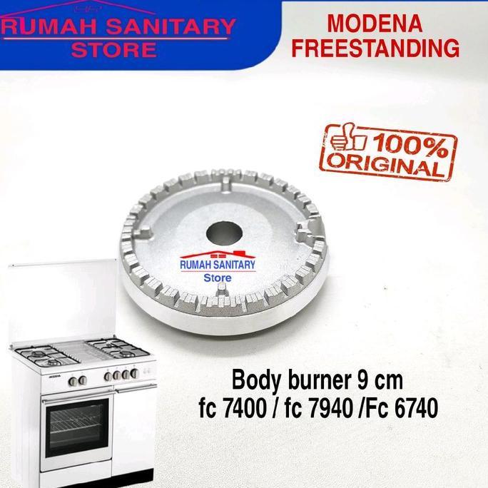 TERBARU - Burner MODENA fc 7943, fc 7400 fc 7643 kompor FreeStanding Modena ORiginal Gas