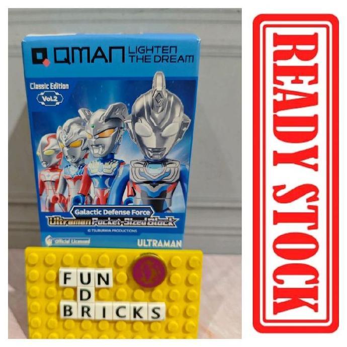 Qman Ultraman Galactic Defense Force Vol 2 Minifigure
