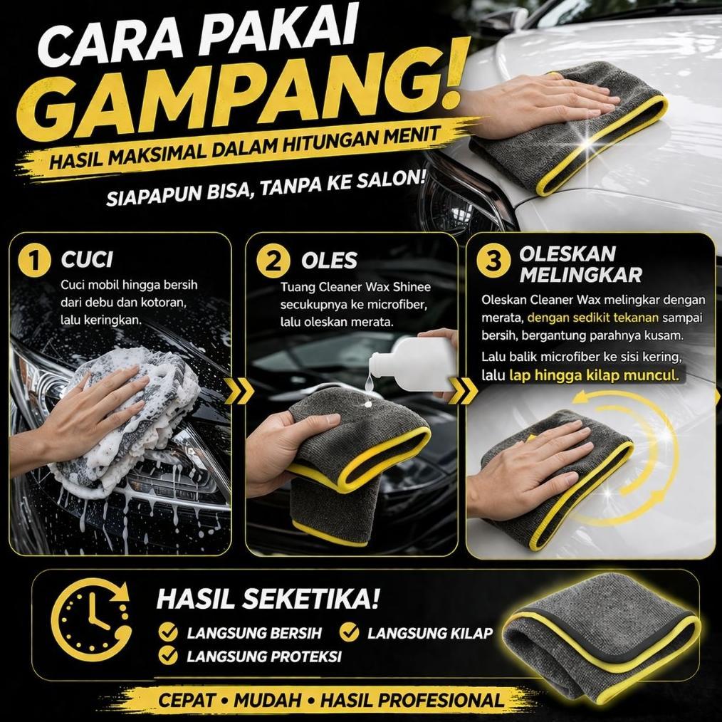 BEST SALE CLEANER WAX SHINEE | POLES BODY MOBIL PENGHILANG BARET WAX PENGKILAP MOBIL PUTIH