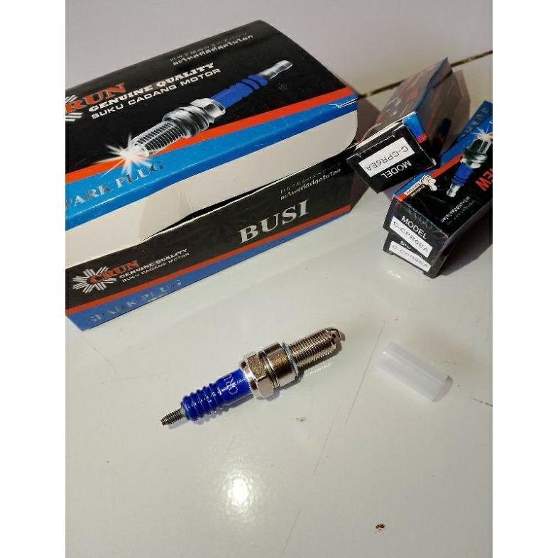 Busi Crun Cpr6Ea Drat Panjang Isi 10 Busi Karisma Vario Nmax Mx