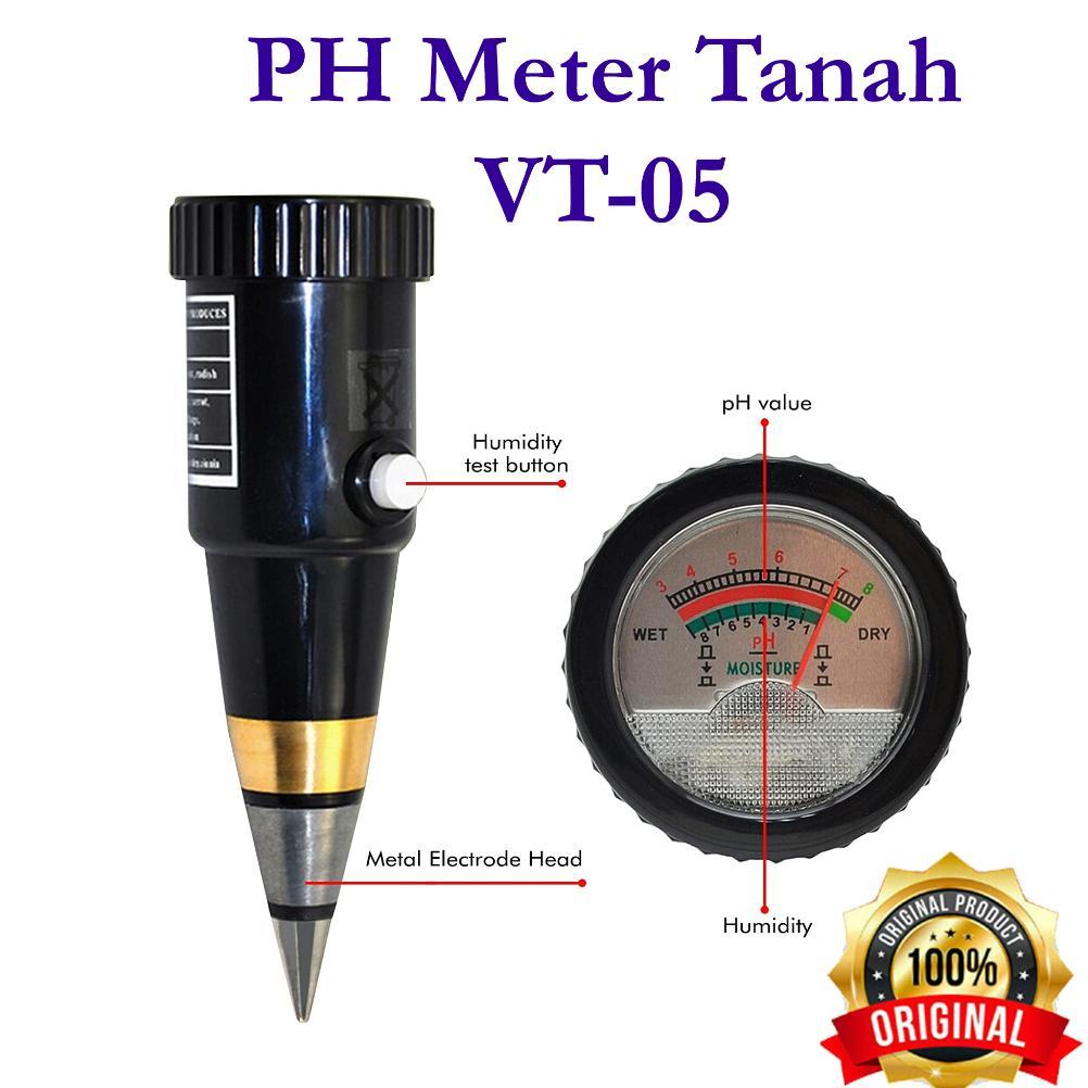 NEW pH Meter Tanah VT-05 Original, Akurat, Handal, Soil tester, PH Meter Tanah ORI, Ukur Kesuburan T