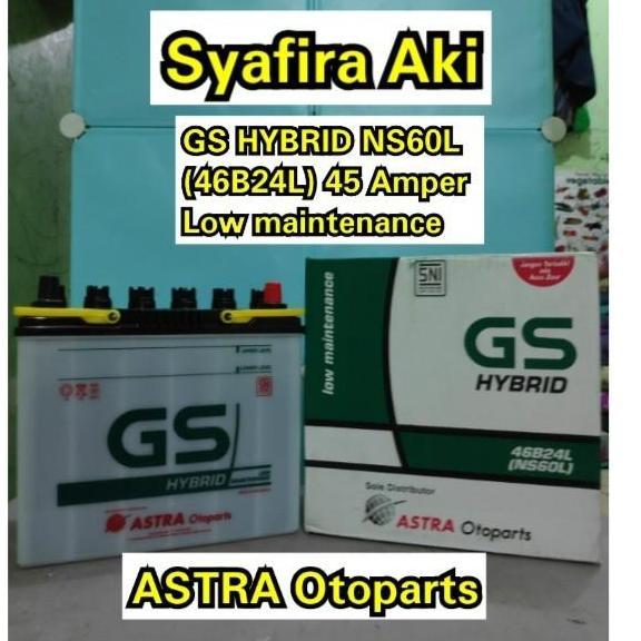 AKI MOBIL GS HYBRID NS60L 55B24L 46B24L GS ASTRA LIVINA MARCH KARIMUN