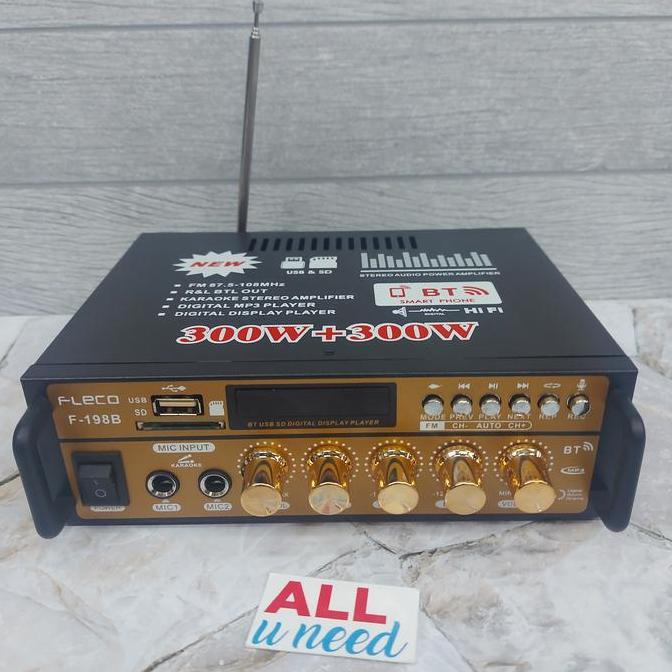 suprapto.cz/ Amplifier Fleco F-198B - Ampli Fleco 198B - Power Amplifier Fleco 198B Diskon