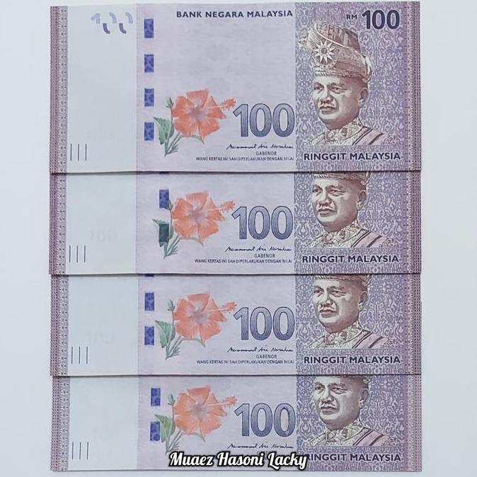 Giftyou- Koleksi Ringgit Malaysia Pecahan 100