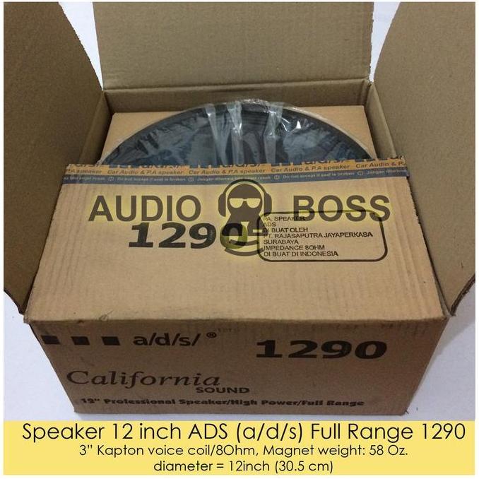 Speaker ADS Full Range 12 inch 1290 - Speaker ADS 12" Full Range 1290 Diskon