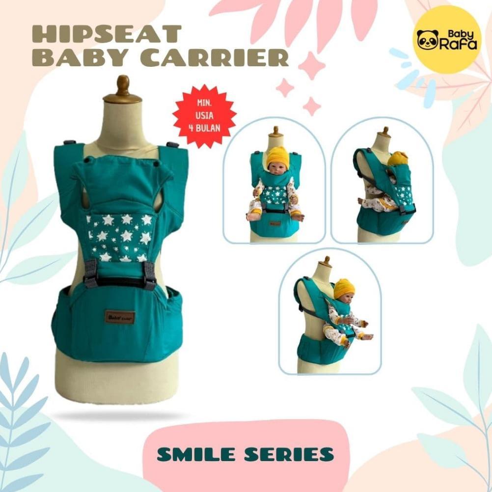 terbaru baby smile - hipseat gendongan bayi premium multifungsi smile series