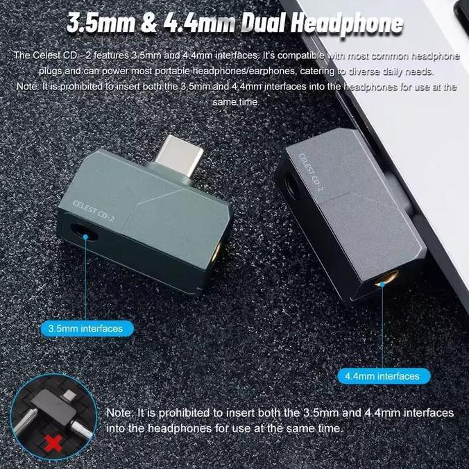 periperwy/ Kinera Celest CD-2 CD2 USB Type-C DAC/Amp Dongle Audio for IEM In Ear Monitor Headphone D