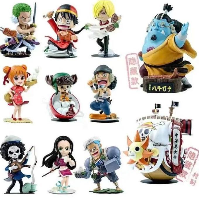 mainan - BlindBox / Blind Box Stamp One Piece Chinese Food Diskon