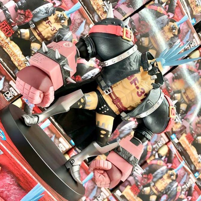 mainan - DXF Figure Franky - The Grandline Men Vol.12 One Piece Film Red Diskon
