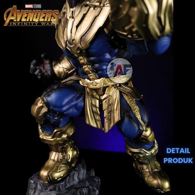 mainan - Statue Action Figure Avengers Thanos XM Studio Design Recast Diskon