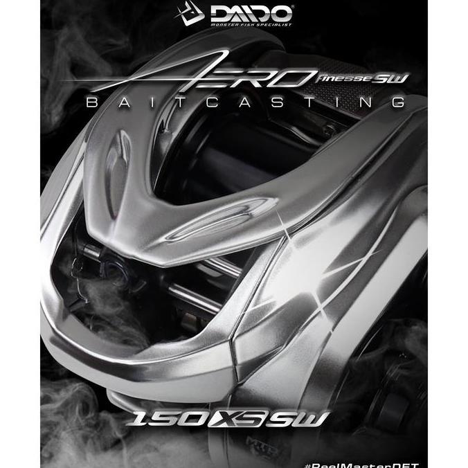BEBAS ONGKIR - Daido - Reel Aero Finesse SW Baitcasting 150XS SW
