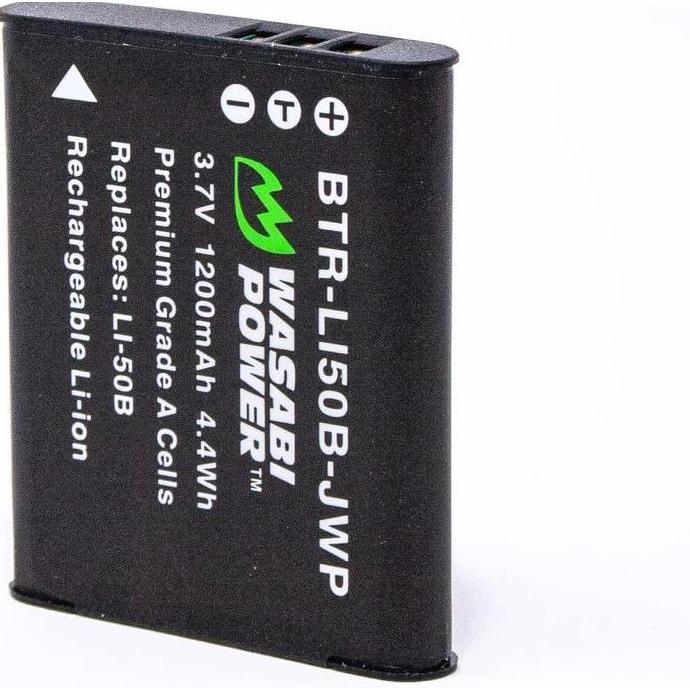 TERBARU - WASABI POWER Battery & Charger for Olympus LI-50B LI50B LI 50B 50C LI-50C LI50C UC-50 UC50
