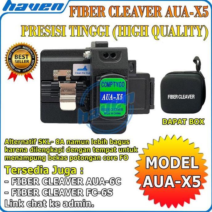 TERMURAH - SKL-8A Premium Version AUA-X5 Fiber Cleaver Cutter Fiber Optik / Fiber Cleaver AUA-X5 Alt