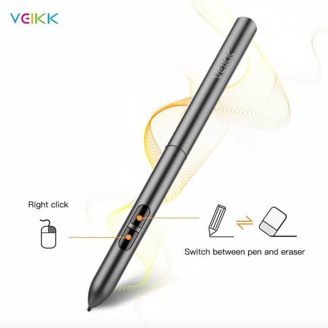 Hyra- Veikk P001 Dital Drawing Pen Stylus For Veikk S640 Veikk A30