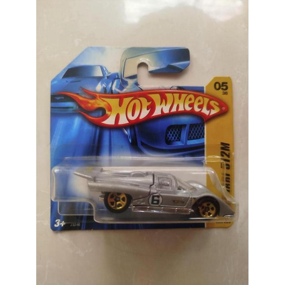 HOTWHEELS : FERRARI 512M SILVER SHORTCARD MCS27