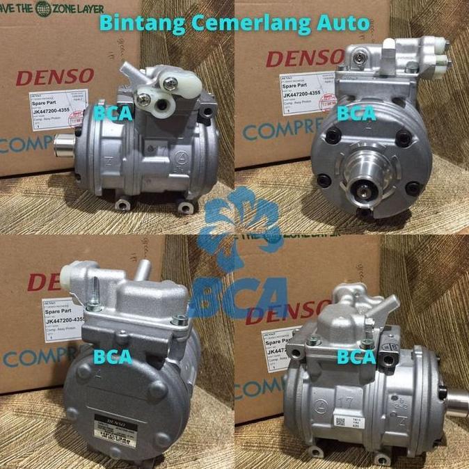 KOMPRESOR AC MOBIL UNIVERSAL 10PA 17C / 17A ELF HONDA ACCORD ORI DENSO