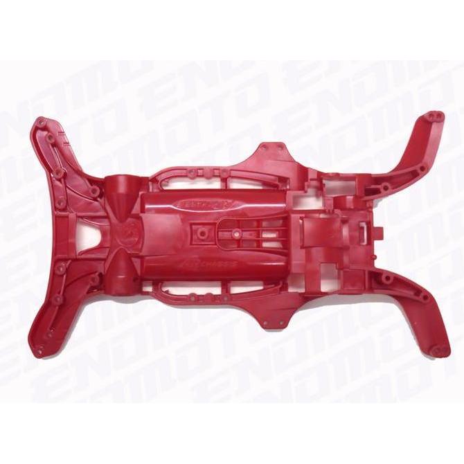 Kittoys- Tamiya Chassis Ar (Chassis Only), Red / Merah